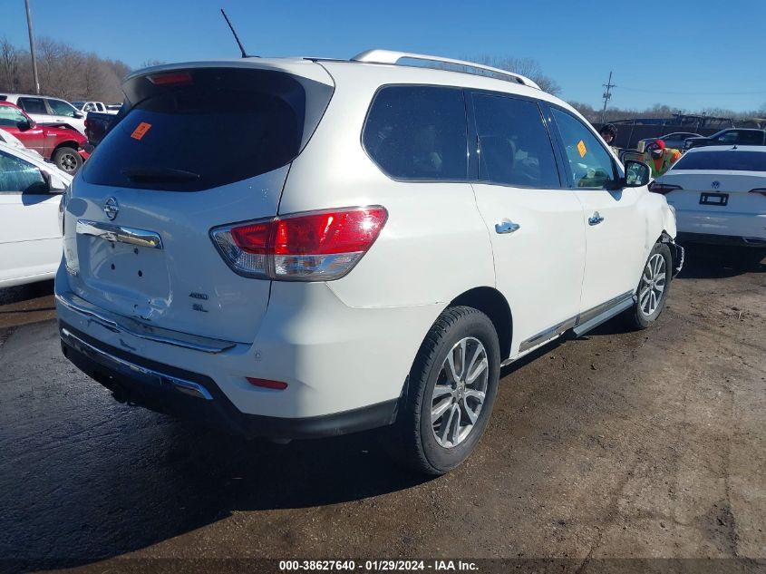 2014 NISSAN PATHFINDER SL - 5N1AR2MM8EC688947