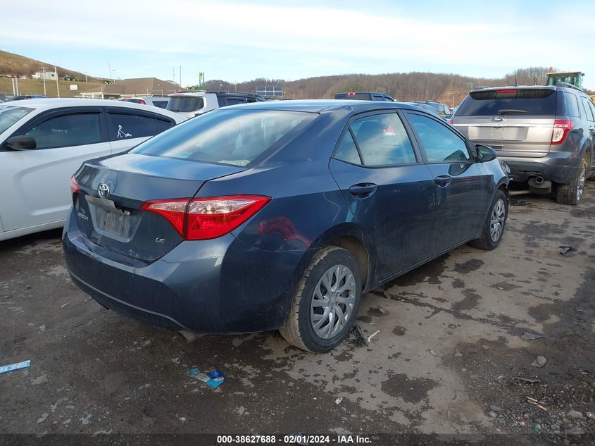 VIN 2T1BURHE3JC116673 2018 TOYOTA COROLLA LE