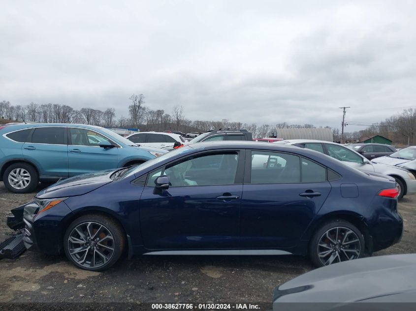 2022 TOYOTA COROLLA SE/NIGHT SHADE - 5YFS4MCE3NP115247