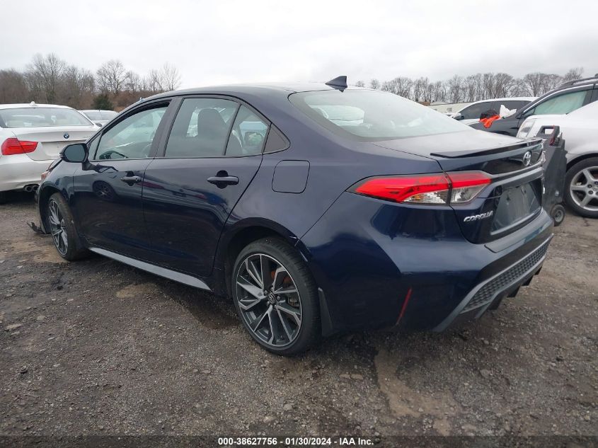 2022 TOYOTA COROLLA SE/NIGHT SHADE - 5YFS4MCE3NP115247