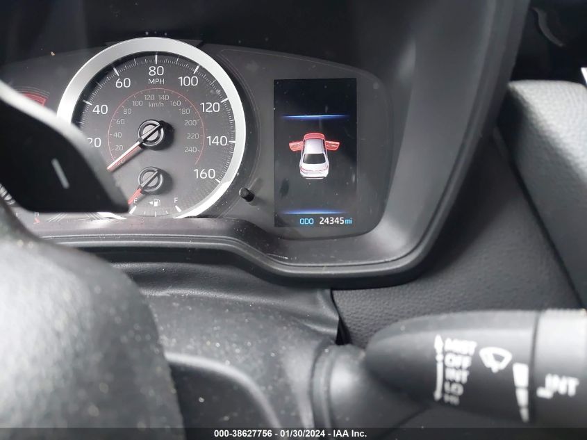 2022 TOYOTA COROLLA SE/NIGHT SHADE - 5YFS4MCE3NP115247