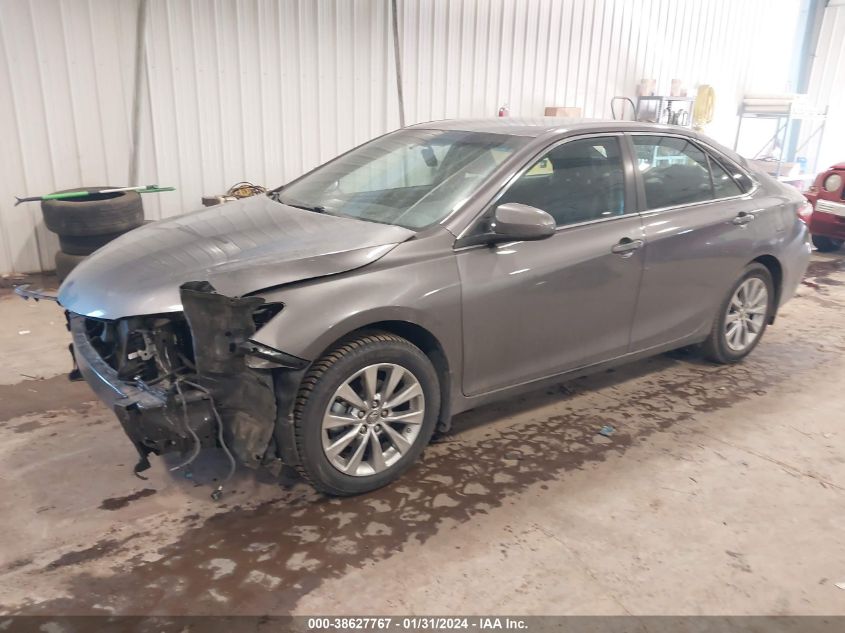 2016 TOYOTA CAMRY XLE - 4T4BF1FK1GR519388