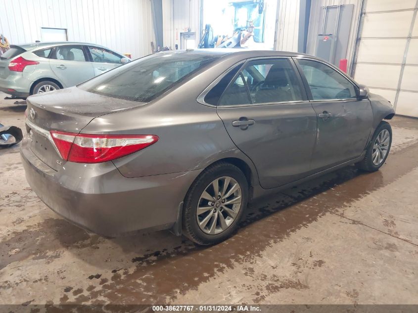 2016 TOYOTA CAMRY XLE - 4T4BF1FK1GR519388