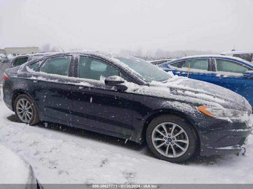 2017 FORD FUSION SE - 3FA6P0H71HR404272