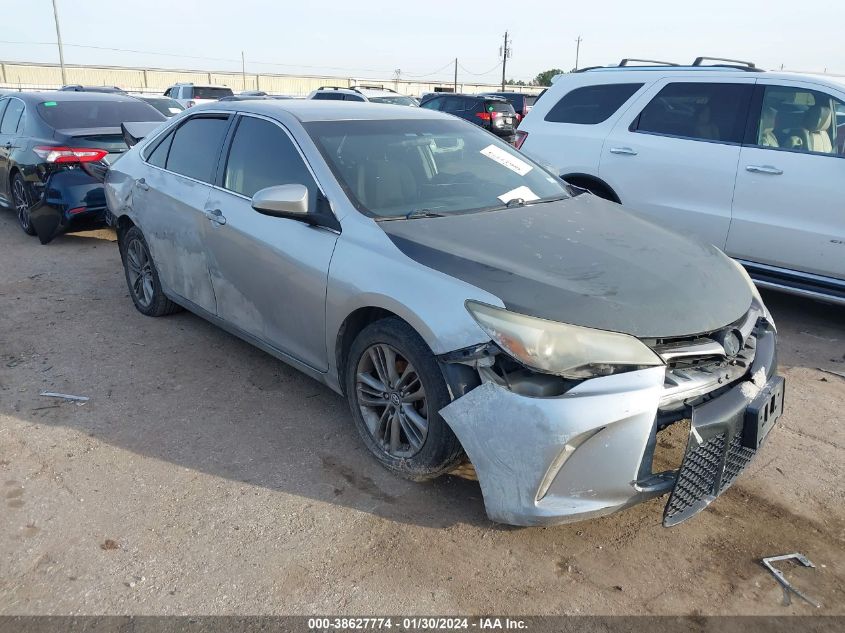 2016 TOYOTA CAMRY SE - 4T1BF1FK8GU544332