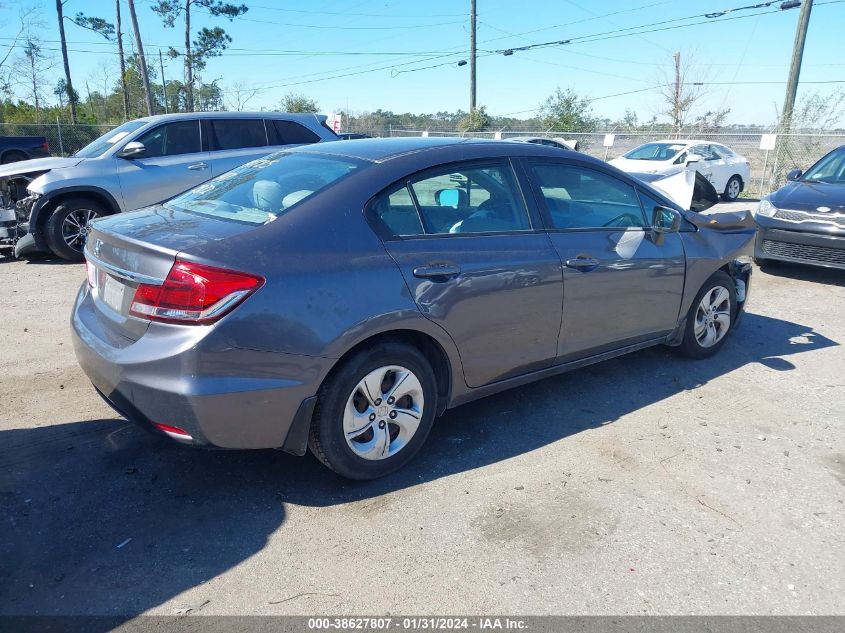 2014 HONDA CIVIC LX - 2HGFB2F5XEH552872