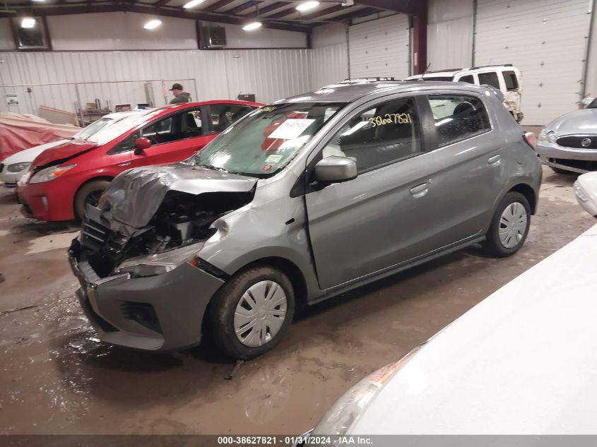 2022 MITSUBISHI MIRAGE ES - ML32AUHJ0NH002384