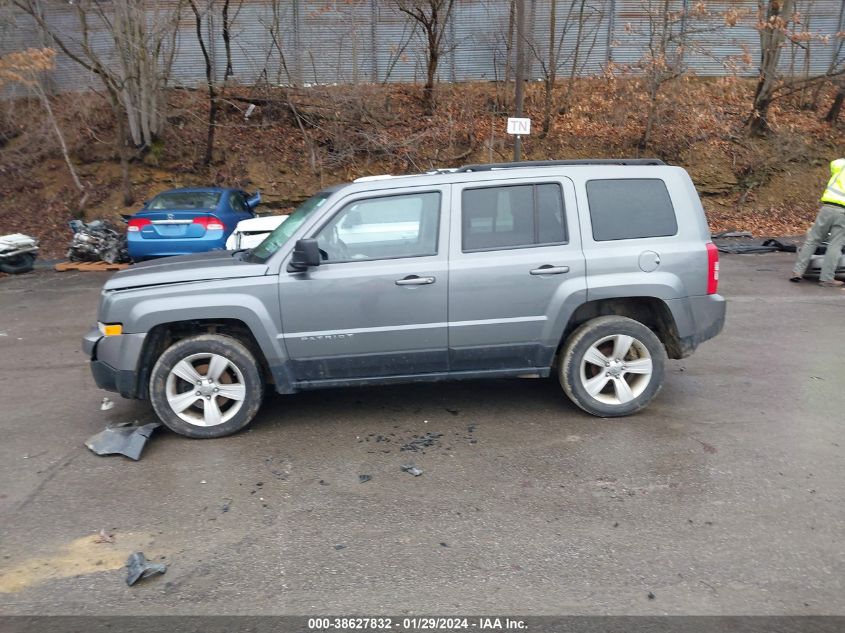 2014 JEEP PATRIOT LATITUDE - 1C4NJRFBXED510467