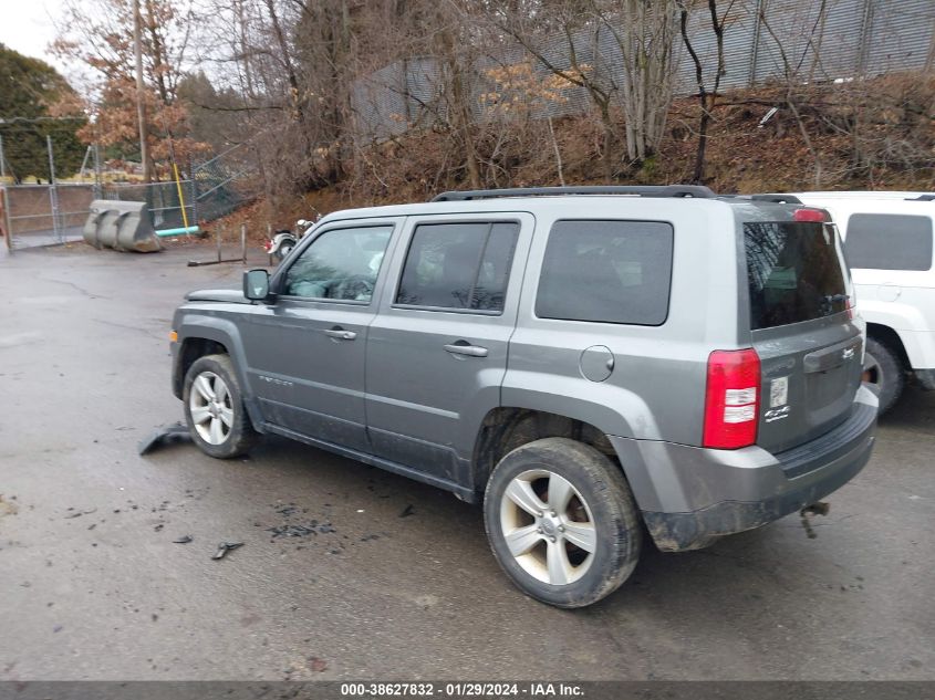 2014 JEEP PATRIOT LATITUDE - 1C4NJRFBXED510467