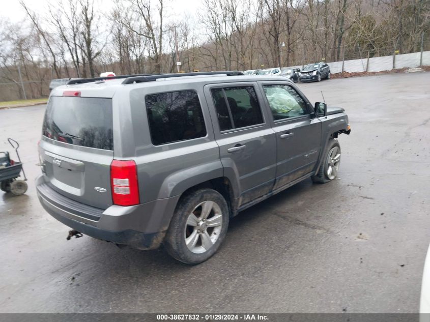 2014 JEEP PATRIOT LATITUDE - 1C4NJRFBXED510467
