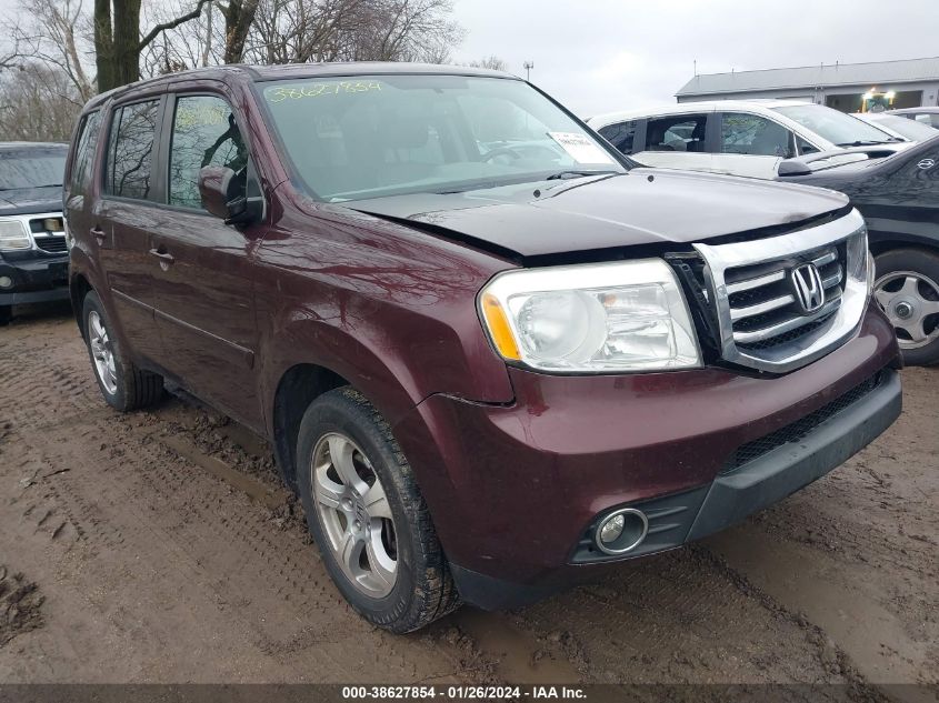 2014 HONDA PILOT EXL - 5FNYF4H51EB044350