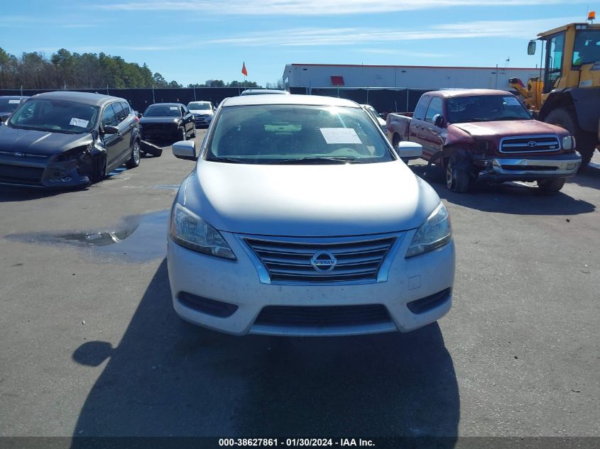 2013 NISSAN SENTRA S/SV/SR/SL - 3N1AB7AP1DL708756