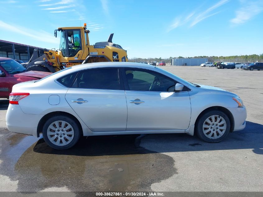 2013 NISSAN SENTRA S/SV/SR/SL - 3N1AB7AP1DL708756