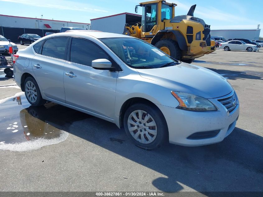 2013 NISSAN SENTRA S/SV/SR/SL - 3N1AB7AP1DL708756