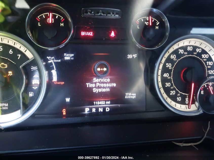 2016 RAM 1500 SPORT - 3C6JR6CT1GG228444