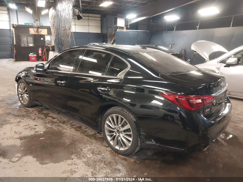 VIN JN1EV7AR2KM553941 2019 INFINITI Q50 3.0T LUXE