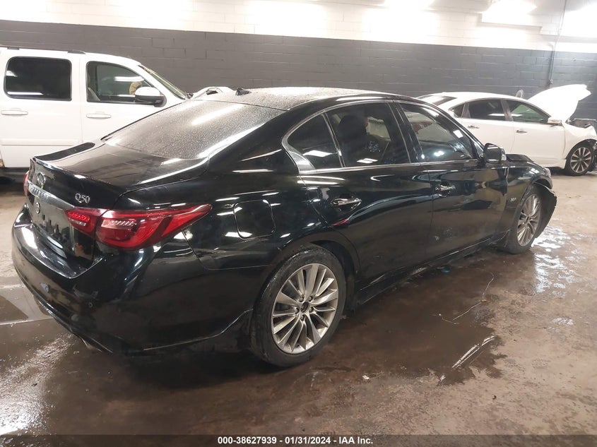 VIN JN1EV7AR2KM553941 2019 INFINITI Q50 3.0T LUXE
