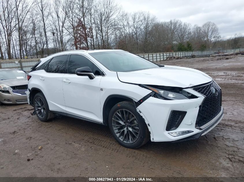 2022 LEXUS RX 350 F SPORT HANDLING - 2T2YZMDA8NC327628