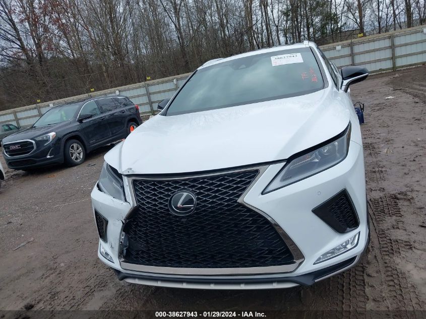 2022 LEXUS RX 350 F SPORT HANDLING - 2T2YZMDA8NC327628