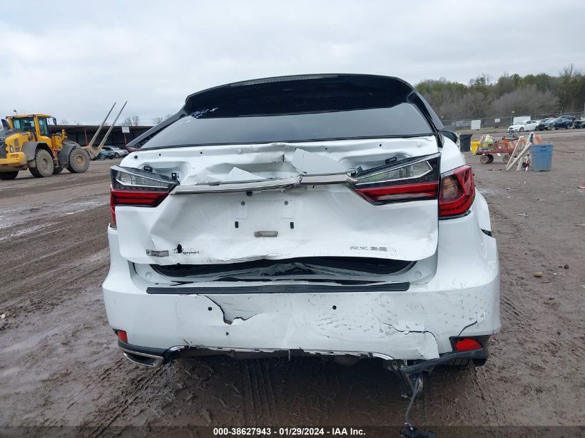 2022 LEXUS RX 350 F SPORT HANDLING - 2T2YZMDA8NC327628