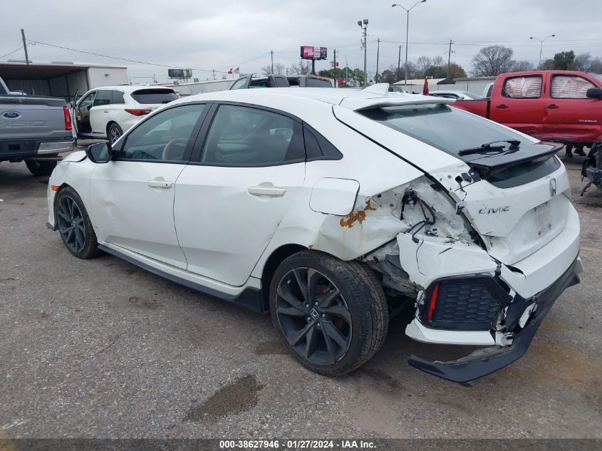 2019 HONDA CIVIC SPORT - SHHFK7H4XKU207857