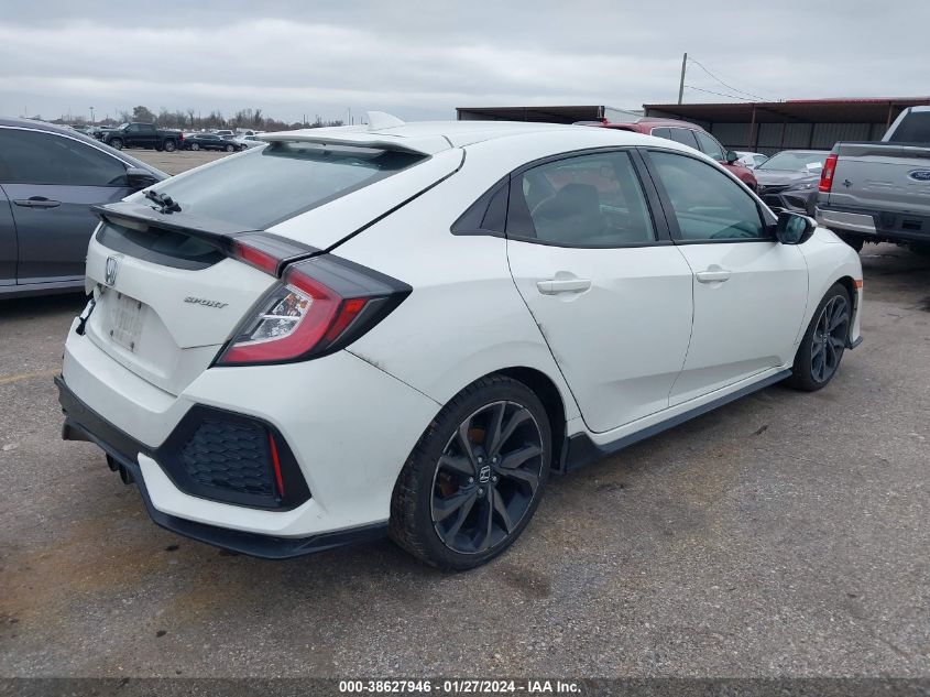 2019 HONDA CIVIC SPORT - SHHFK7H4XKU207857