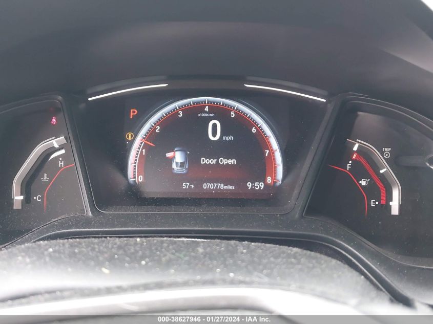 2019 HONDA CIVIC SPORT - SHHFK7H4XKU207857