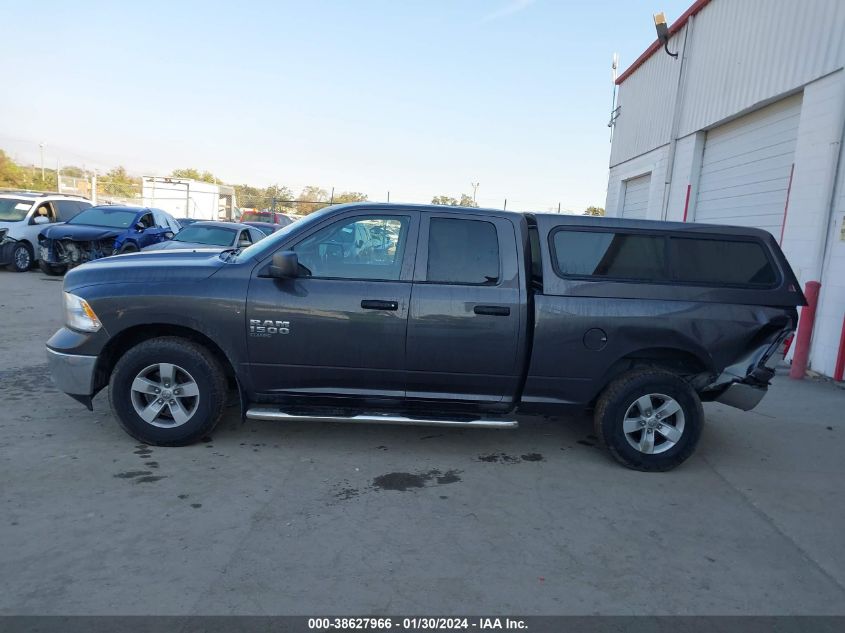 2019 RAM 1500 CLASSIC TRADESMAN QUAD CAB 4X2 6'4 BOX - 1C6RR6FG5KS733597