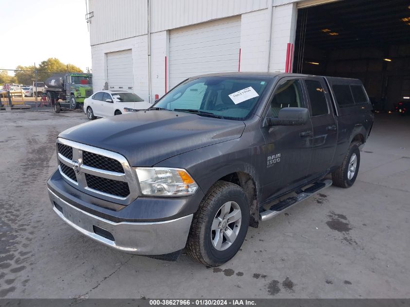 2019 RAM 1500 CLASSIC TRADESMAN QUAD CAB 4X2 6'4 BOX - 1C6RR6FG5KS733597
