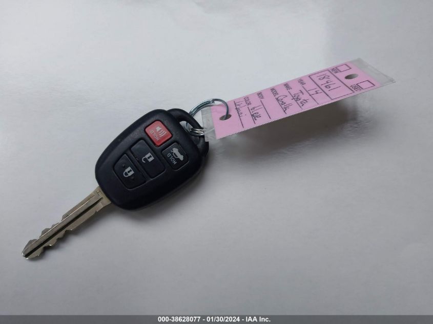 2014 TOYOTA COROLLA S PLUS - 2T1BURHE4EC065335