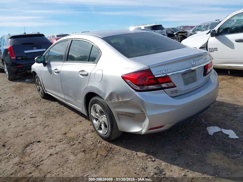 2015 HONDA CIVIC LX - 19XFB2F59FE018824