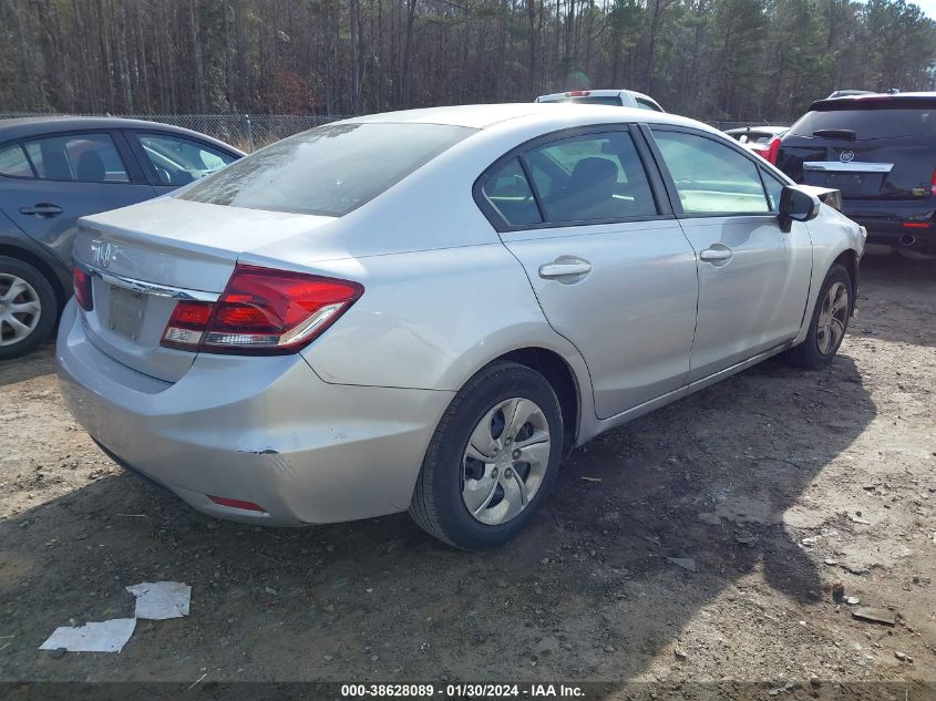 2015 HONDA CIVIC LX - 19XFB2F59FE018824