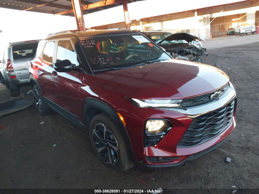 2022 CHEVROLET TRAILBLAZER RS - KL79MTSL7NB045949