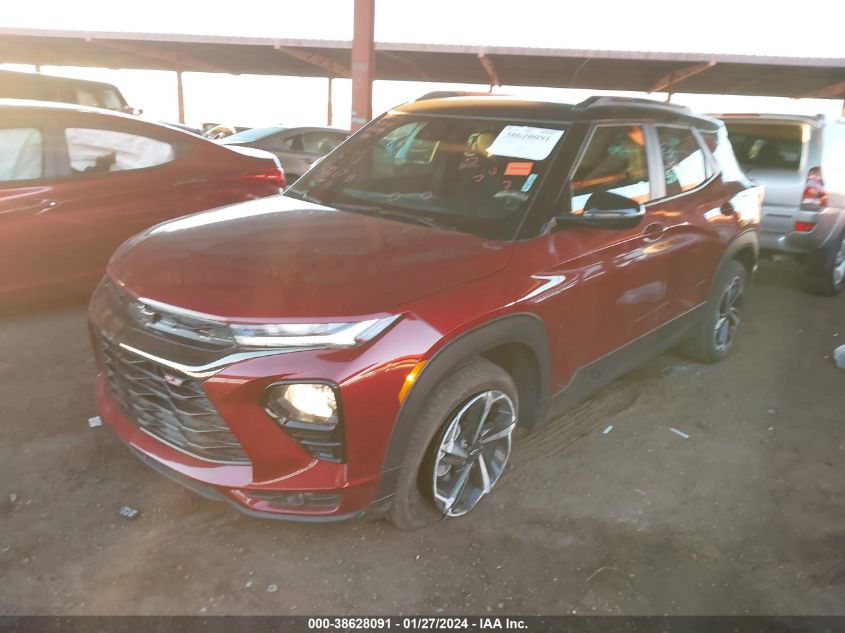 2022 CHEVROLET TRAILBLAZER RS - KL79MTSL7NB045949