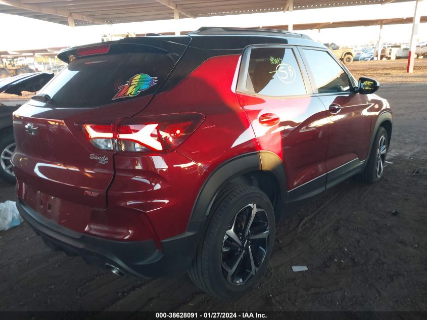 2022 CHEVROLET TRAILBLAZER RS - KL79MTSL7NB045949