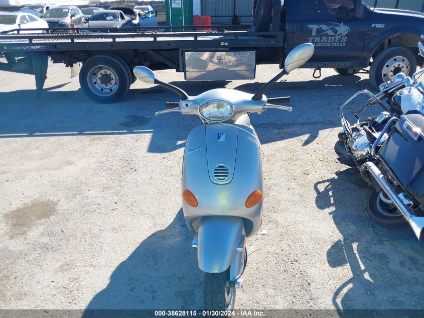 2001 VESPA C161C ZAPC161C515001153