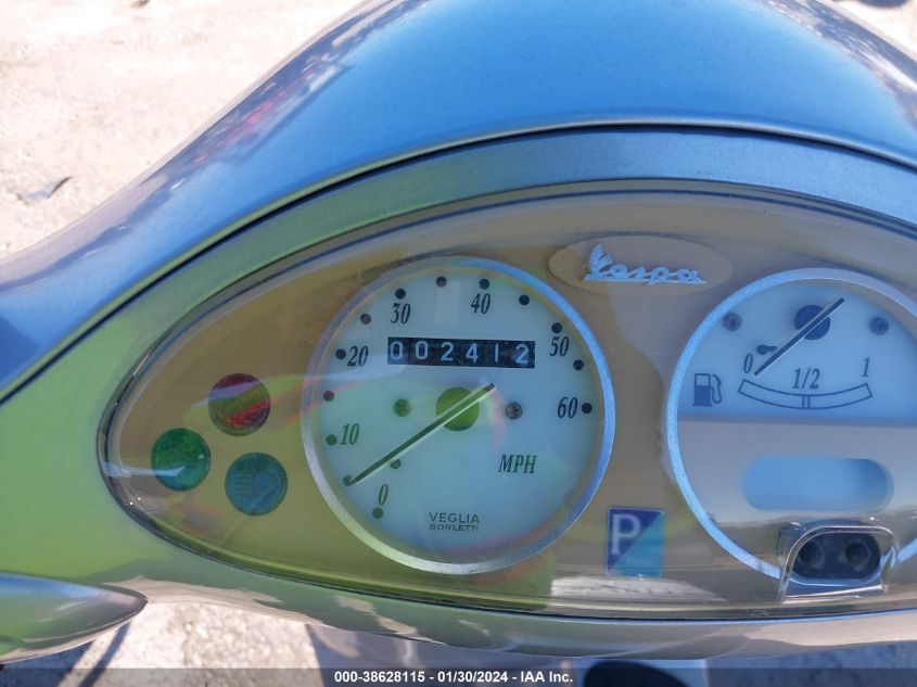 2001 VESPA C161C ZAPC161C515001153