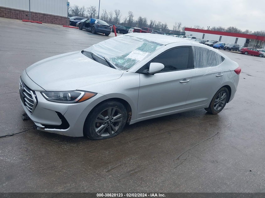 VIN 5NPD84LF8HH185107 2017 HYUNDAI ELANTRA SE