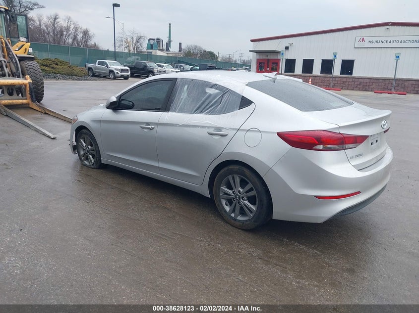 VIN 5NPD84LF8HH185107 2017 HYUNDAI ELANTRA SE