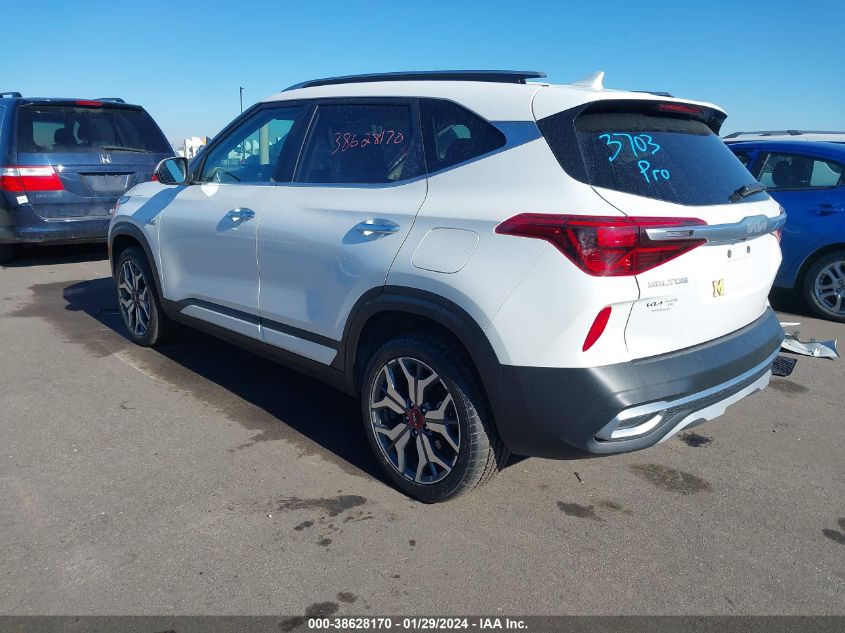 2023 KIA SELTOS SX TURBO - KNDETCA22P7385903