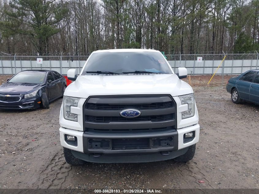 2015 FORD F-150 LARIAT - 1FTEW1EG0FFA00814