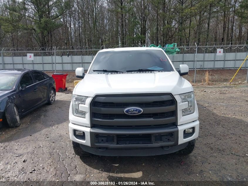2015 FORD F-150 LARIAT - 1FTEW1EG0FFA00814