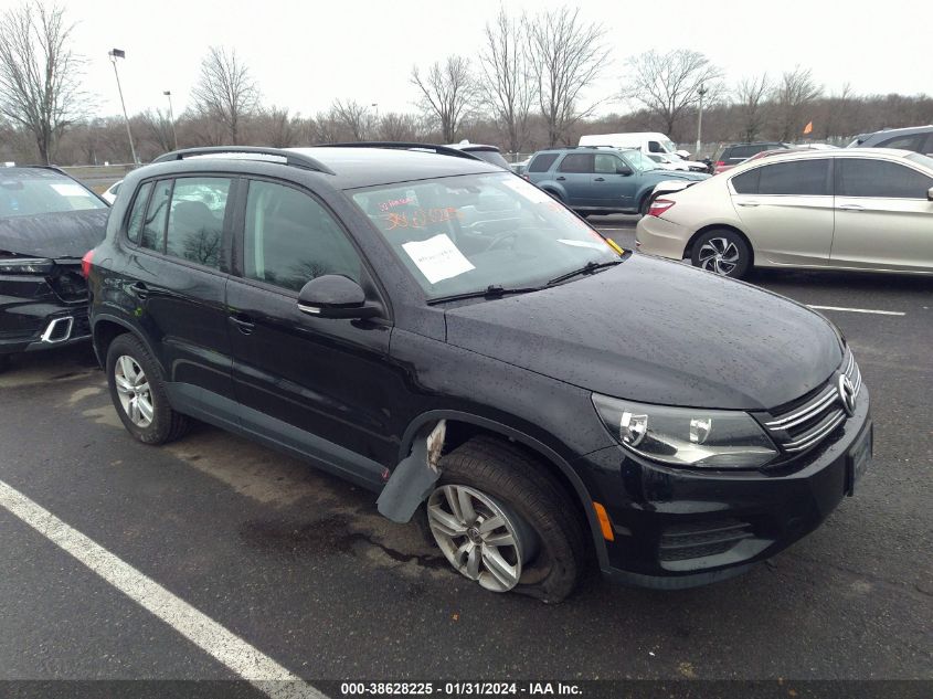 2016 VOLKSWAGEN TIGUAN S/SE/SEL/R-LINE - WVGBV7AXXGW538898