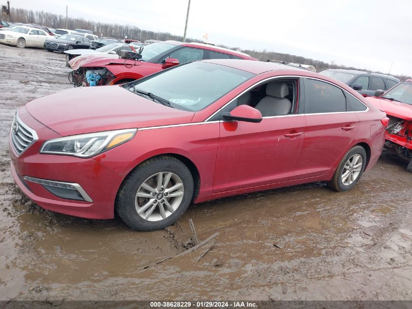 2015 HYUNDAI SONATA SE - 5NPE24AF2FH130075