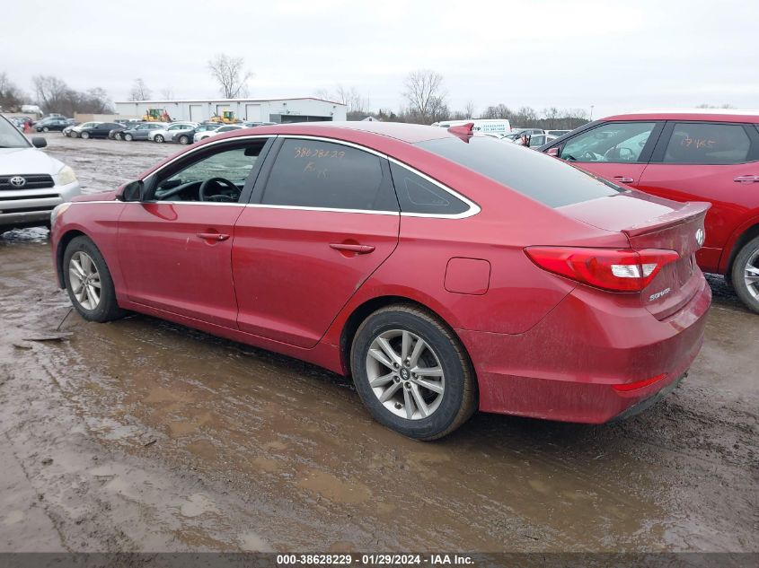 2015 HYUNDAI SONATA SE - 5NPE24AF2FH130075