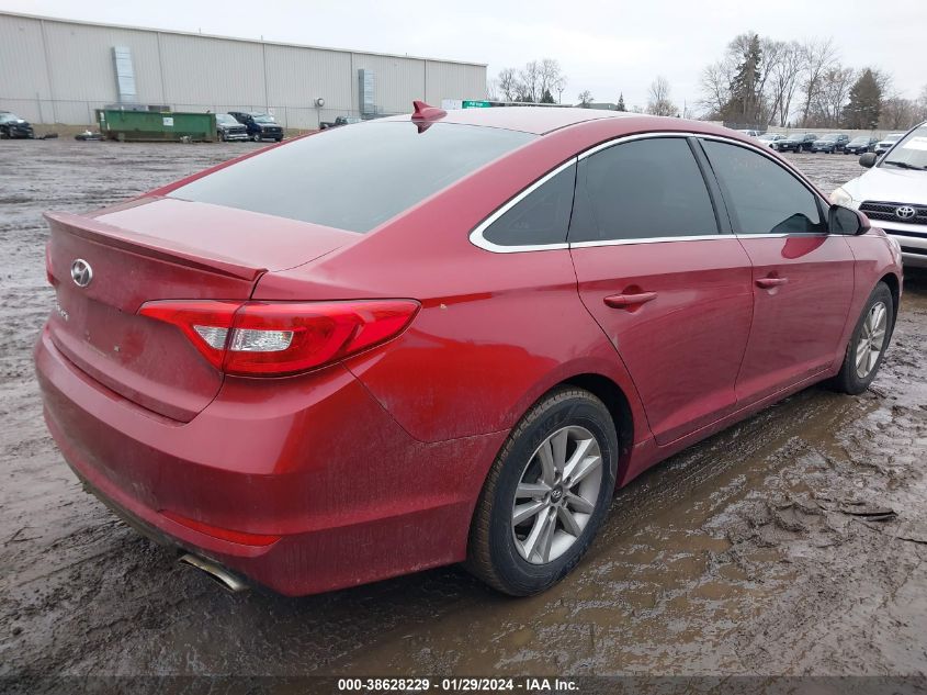 2015 HYUNDAI SONATA SE - 5NPE24AF2FH130075