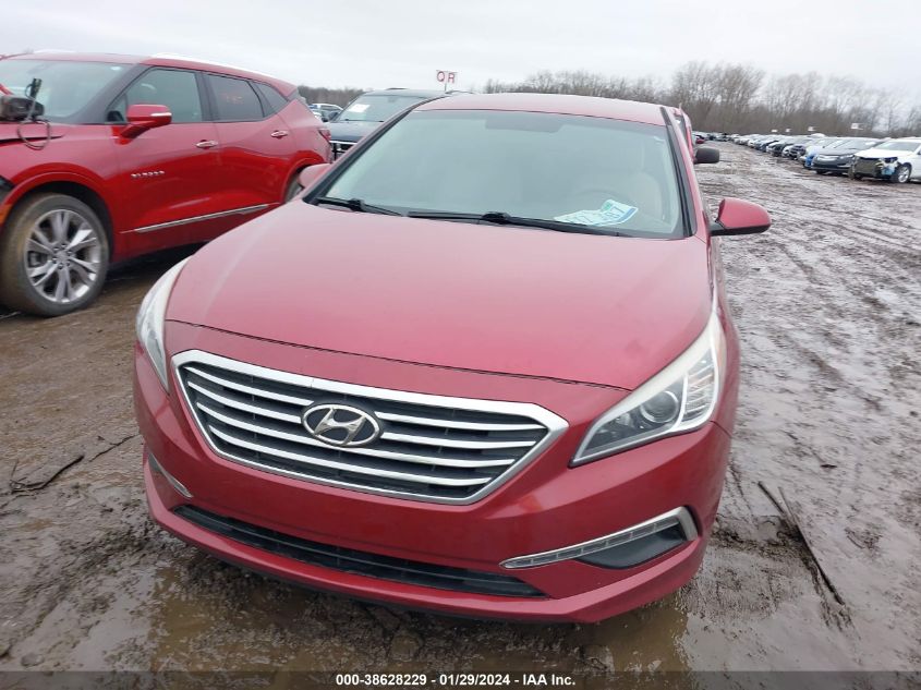 2015 HYUNDAI SONATA SE - 5NPE24AF2FH130075