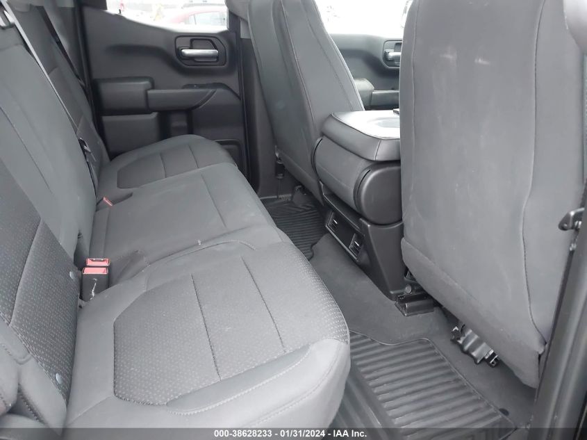 2021 CHEVROLET SILVERADO 1500 4WD DOUBLE CAB STANDARD BED CUSTOM - 1GCRYBEKXMZ310261