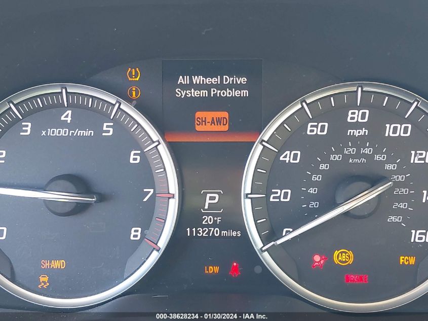 2014 ACURA MDX TECHNOLOGY PACKAGE - 5FRYD4H45EB027675