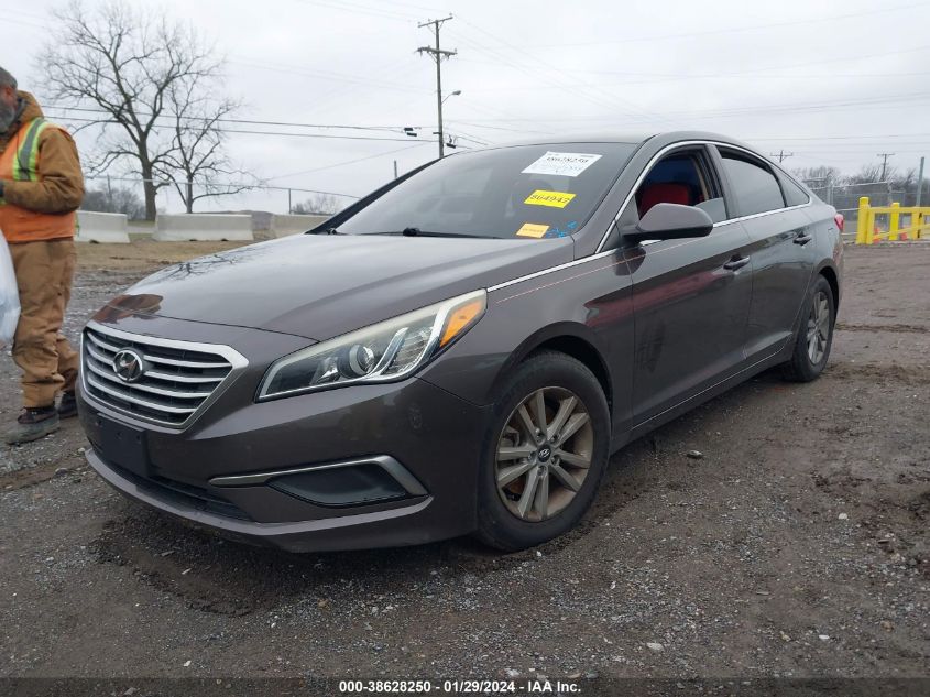2016 HYUNDAI SONATA SE - 5NPE24AF7GH384284